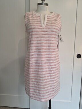 Liz Claiborne ladies dress in White and Blush